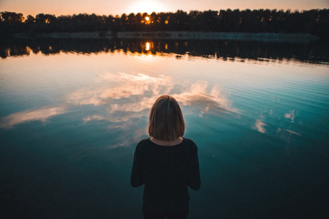 woman thinking reflection contemplation