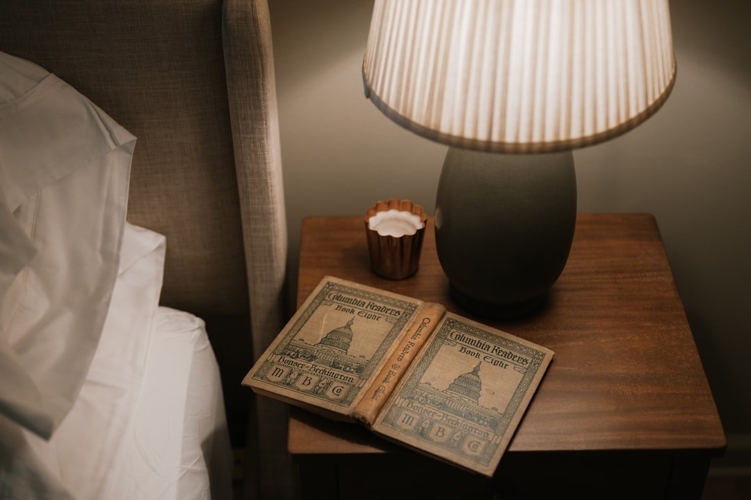 bedside lamp book