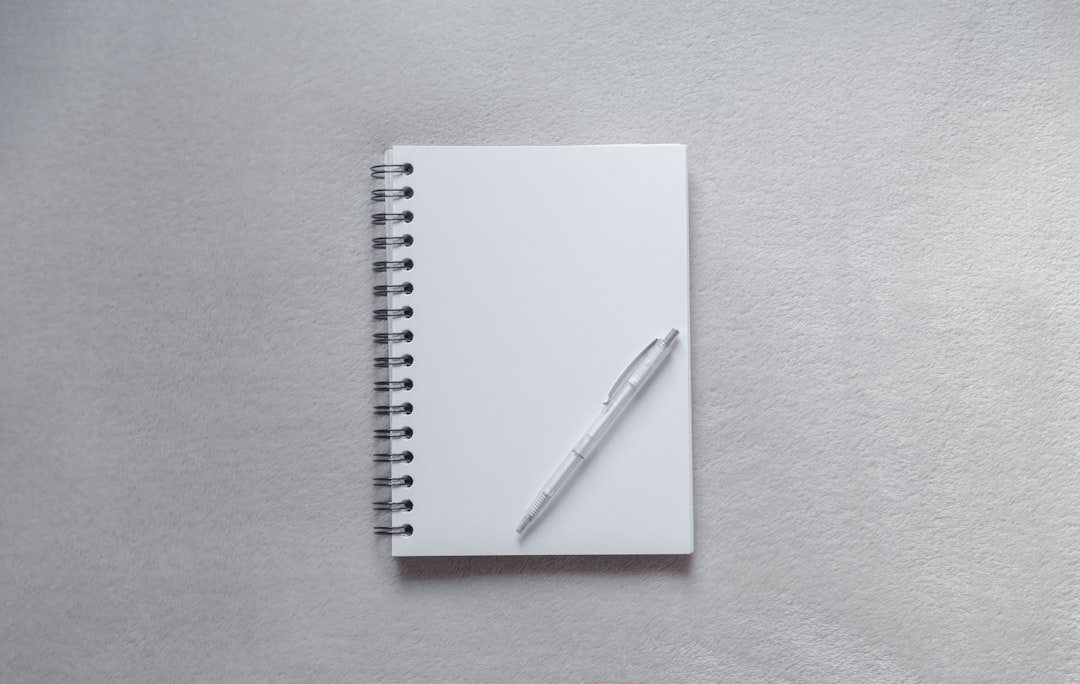 open journal notebook