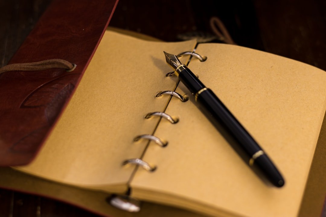 journal and pen