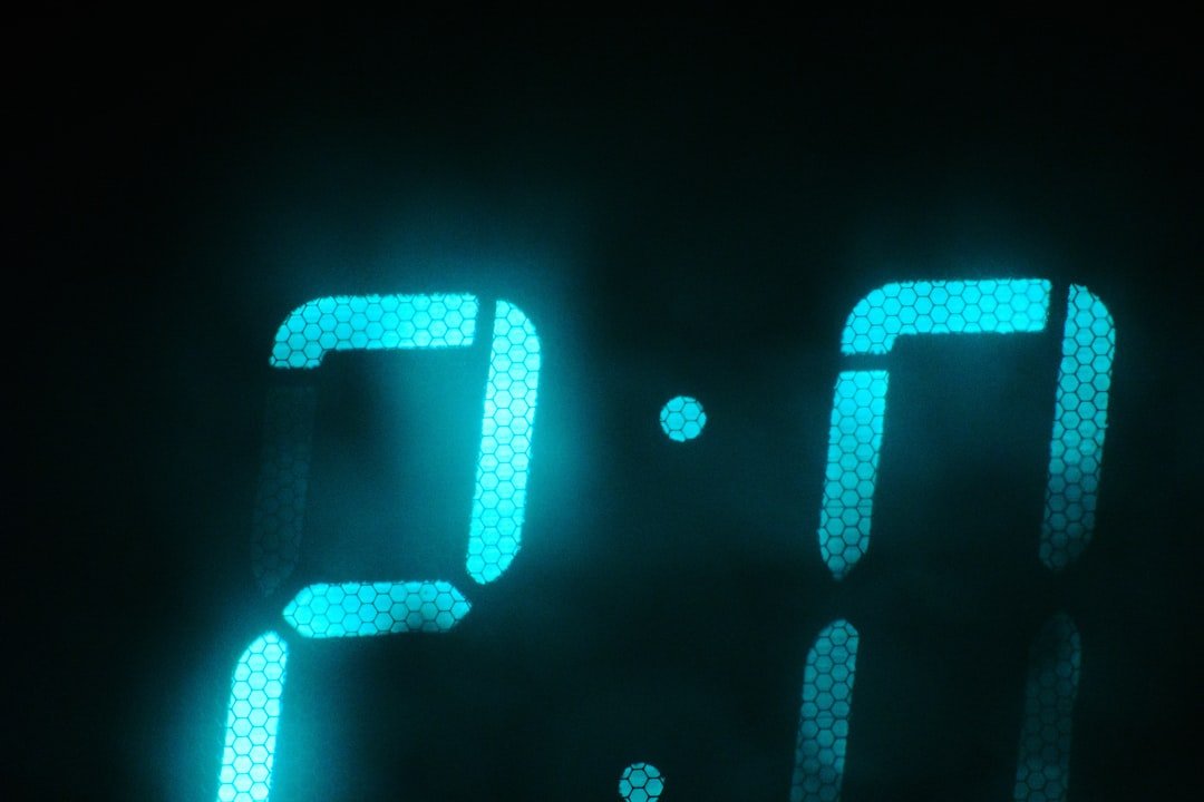 clock numbers digital display