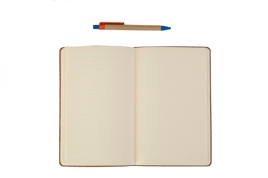weekly journal notebook pen