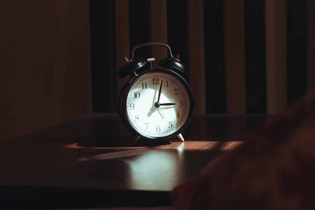 alarm clock sunrise bedroom