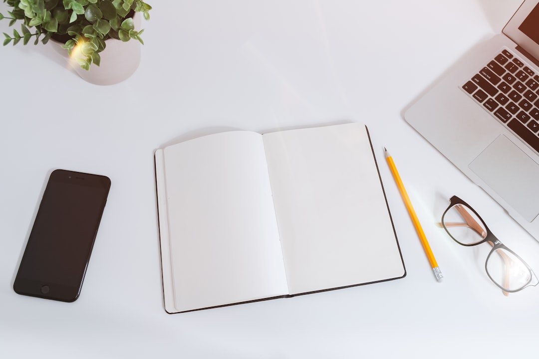 quiet journal desk
