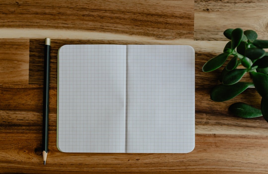 open journal notebook