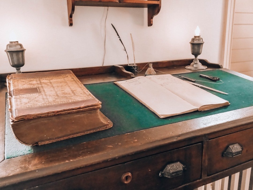open journal desk
