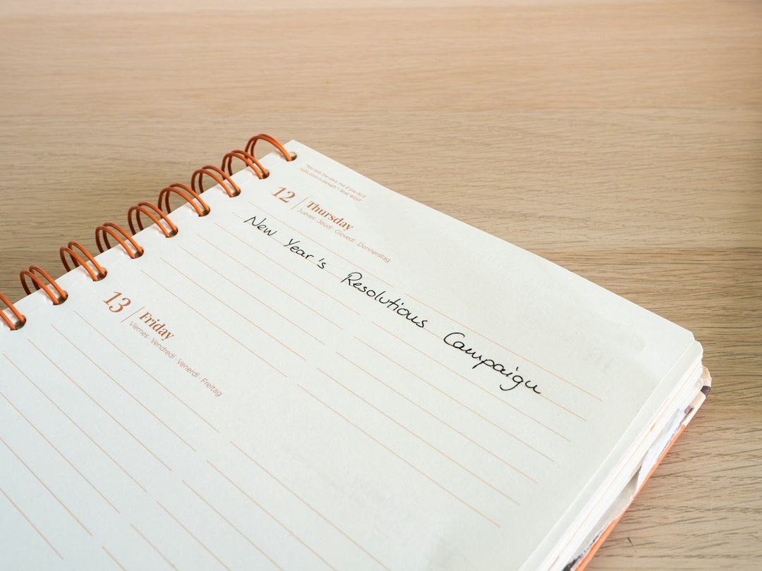 new year journal