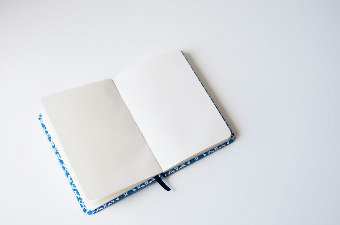 open journal notebook