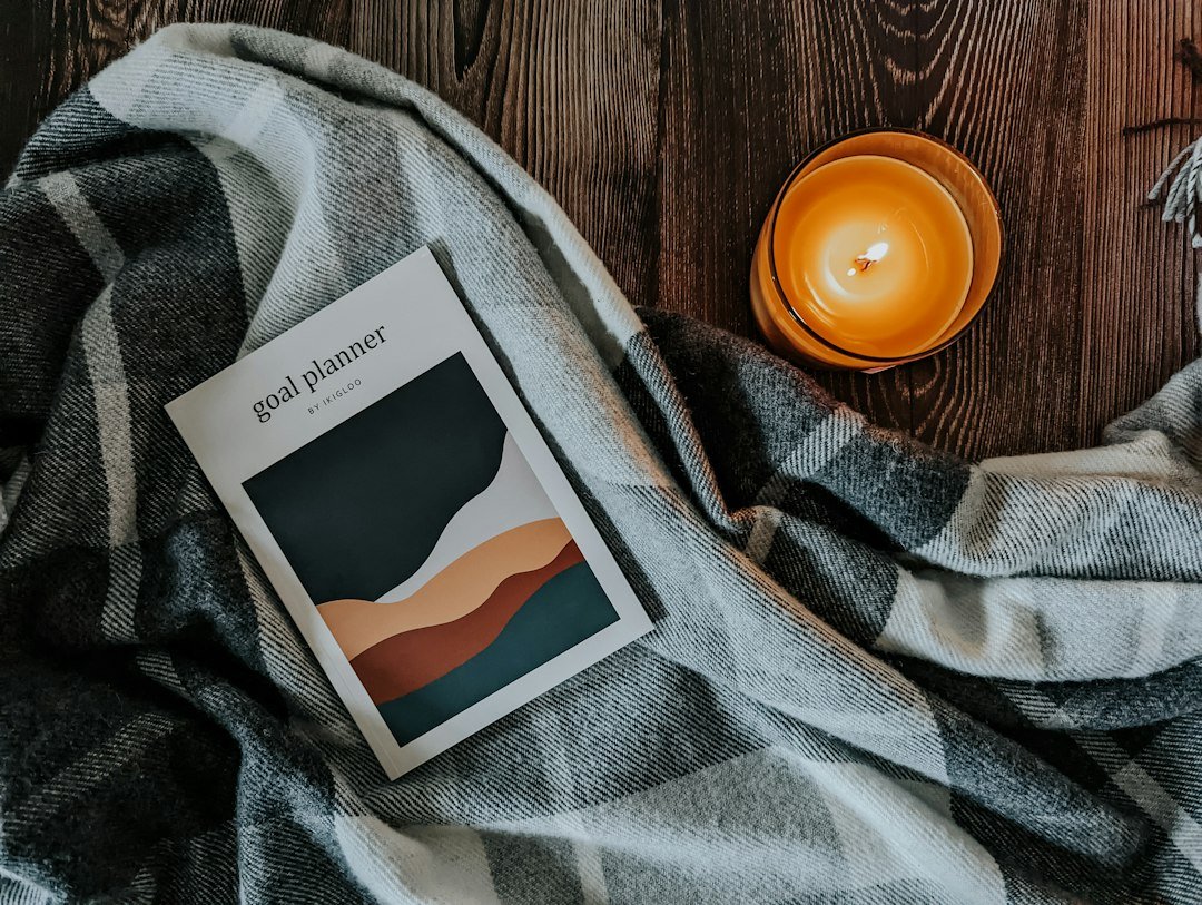 meditation journal candle