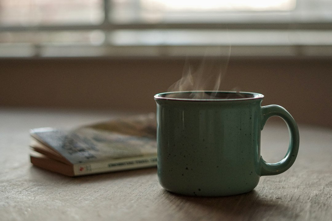journal morning coffee