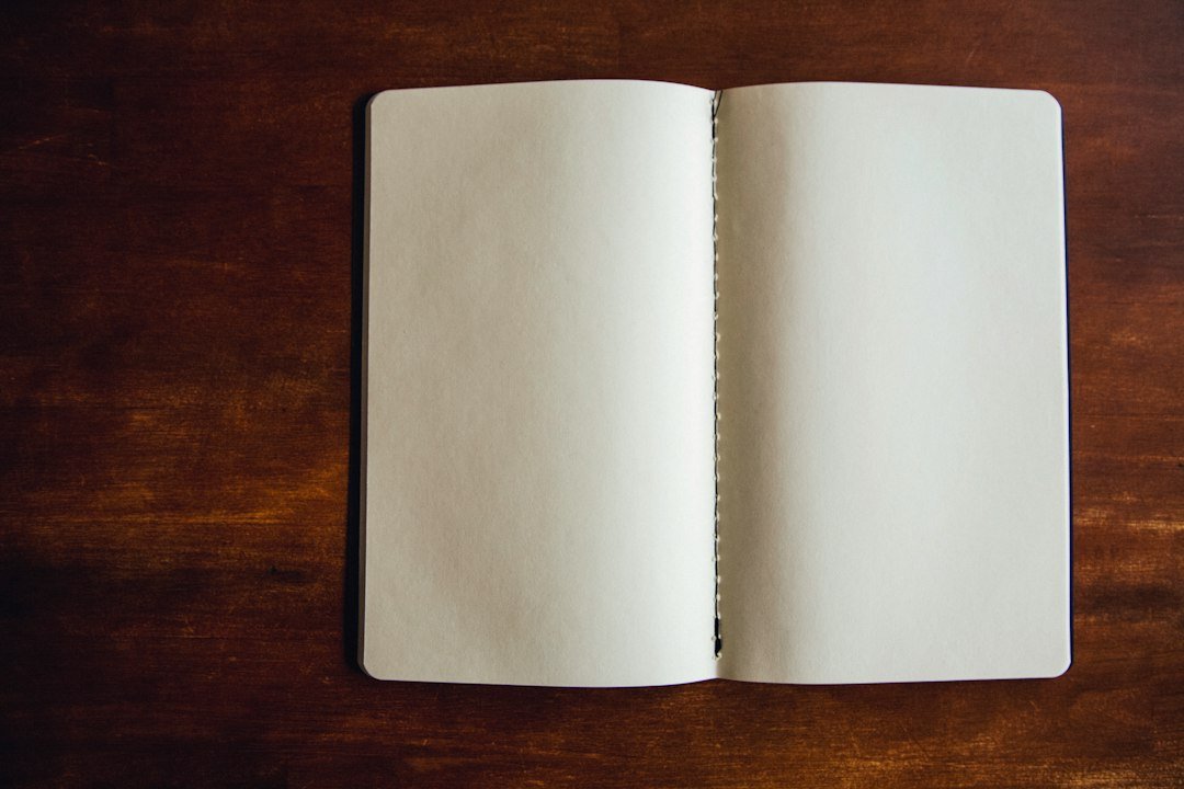 open journal notebook