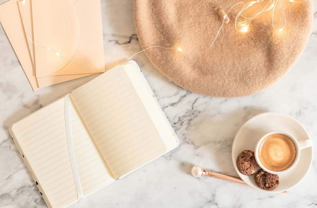 journaling notebook tea