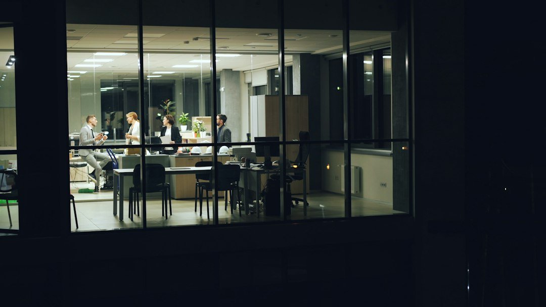 night shift workspace